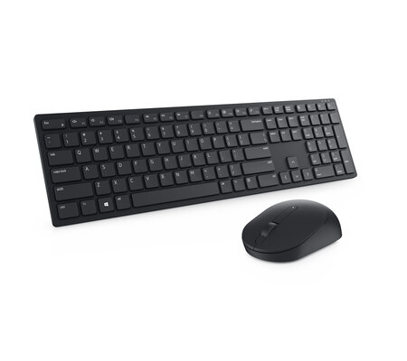 Kit de Teclado y Mouse Dell KM5221W, Inalámbrico, USB, Negro (Español)