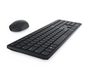 Kit de Teclado y Mouse Dell KM5221W, Inalámbrico, USB, Negro (Español)