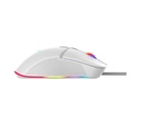 Mouse Gamer Ocelot Gaming Óptico White Pearl, Alámbrico, USB, 7200DPI, Blanco
