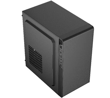 Gabinete Acteck Performance II GI215 con Ventana, Micro-Tower, Micro-ATX/ITX, USB 2.0, con Fuente de 500W, sin Ventiladores Instalados, Negro
