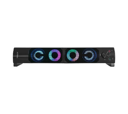 Acteck Bocinas Elant Brick, Alámbrico, 3W RMS, 3.5mm, Negro