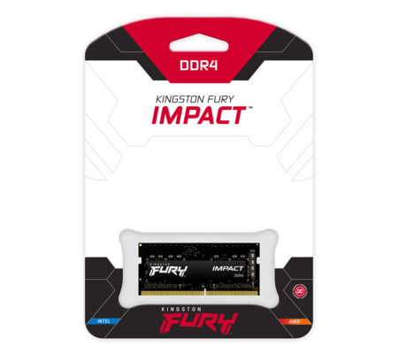 Memoria Sodimm DDR4 Kingston (Kf426S15Ib/8) 8GB (1X8GB) 2666Mhz, 1R x 8, Non-Ecc, Fury Impact, Cl15