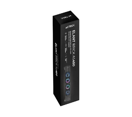 Acteck Bocinas Elant Brick, Alámbrico, 3W RMS, 3.5mm, Negro