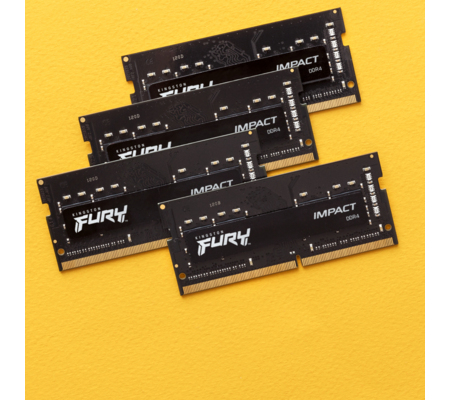 Memoria Sodimm DDR4 Kingston (Kf426S15Ib/8) 8GB (1X8GB) 2666Mhz, 1R x 8, Non-Ecc, Fury Impact, Cl15