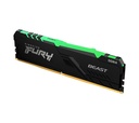 Memoria RAM Kingston Fury Beast DDR4, 3733MHz, 8GB, Non-ECC, CL19