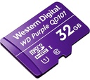 Memoria MicroSDHC Western Digital Purple - 32GB - Clase 10 - para Videovigilancia