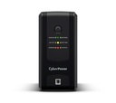 No Break Cyberpower (Ut1000Gu) 1000VA/500W, Interactivo, IndicAñores Led, 8 Nema 5-15R 4 Respaldo/4 Supresion y Regulacion, Torre, Puerto USB, Green Power, 2 Años en Equipo, 1 Año en Bateria.