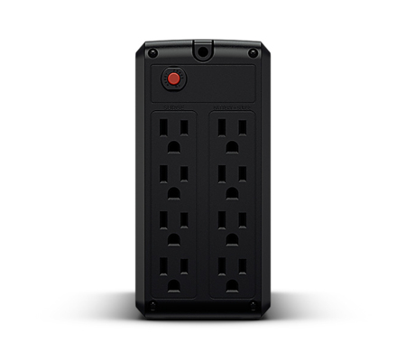 No Break Cyberpower (Ut1000Gu) 1000VA/500W, Interactivo, IndicAñores Led, 8 Nema 5-15R 4 Respaldo/4 Supresion y Regulacion, Torre, Puerto USB, Green Power, 2 Años en Equipo, 1 Año en Bateria.