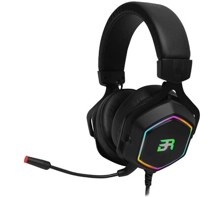Balam Rush Audífonos Gamer Hesix 7.1, Alámbrico, 2.1 Metros, USB-A, Negro