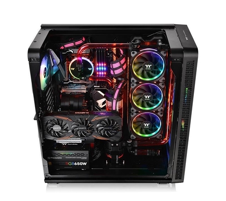 Gabinete Thermaltake View 37 ARGB Edition / Negro / E-ATX