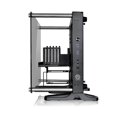 Gabinete Thermaltake Core P1 TG / USB 3.0 / Cristal Templado / CA-1H9-00T1WN-00