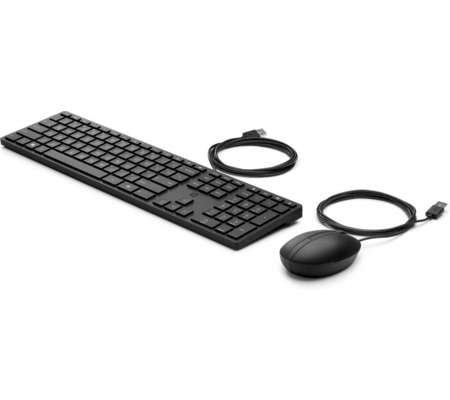 Kit de Teclado y Mouse HP 320MK, Alámbrico, USB, Negro (Español)