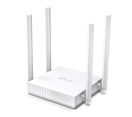 Router/TP-Link/Archer C24/Inalámbrico |Wisp |Ac750 Dual Band/Multimodo Access Point Repetidor Wisp/4 Puertos Lan 10/100 1 Puerto Wan 10/100/4 Antenas Fijas/Sustituye a Tl-Wr940N