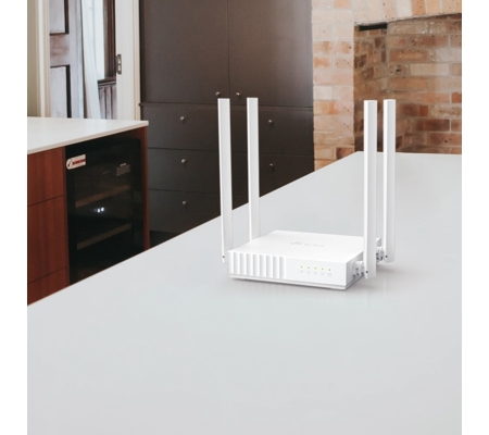 Router/TP-Link/Archer C24/Inalámbrico |Wisp |Ac750 Dual Band/Multimodo Access Point Repetidor Wisp/4 Puertos Lan 10/100 1 Puerto Wan 10/100/4 Antenas Fijas/Sustituye a Tl-Wr940N