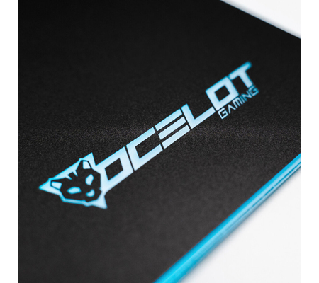 Mouse Pad Gamer Ocelot OMPR01 - Carga Inalámbrica - RGB - Negro
