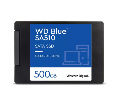 Unidad de Estado Sólido Western Digital WD Blue SA510 - 2.5" - 500GB - SATA 3