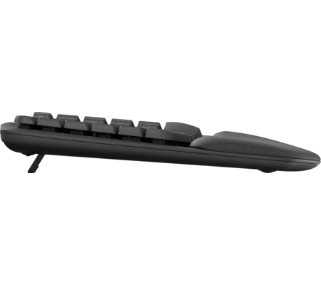 Teclado Logitech Wave Kyes Grafito Inalámbrico Ergonomico Easy-Switch Bluetooth Logi Bolt