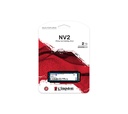 Unidad SSD M.2 Kingston 2TB (Snv2S/2000G) Nv2, PCI 4.0, Nvme, 2280