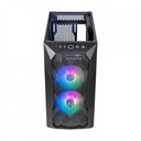 Gabinete Cooler Master MasterBox TD300 Mesh con Ventana ARGB, Mini Tower, Mini-ITX/Micro-ATX, USB 3.0, sin Fuente, 2 Ventiladores ARGB Instalados, Negro