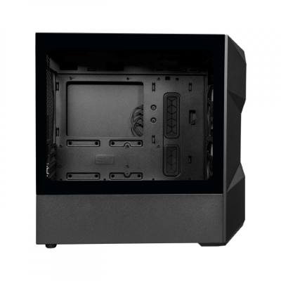 Gabinete Cooler Master MasterBox TD300 Mesh con Ventana ARGB, Mini Tower, Mini-ITX/Micro-ATX, USB 3.0, sin Fuente, 2 Ventiladores ARGB Instalados, Negro