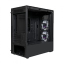 Gabinete Cooler Master MasterBox TD300 Mesh con Ventana ARGB, Mini Tower, Mini-ITX/Micro-ATX, USB 3.0, sin Fuente, 2 Ventiladores ARGB Instalados, Negro
