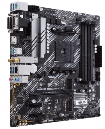 Tarjeta Madre Asus Prime B550M-A AC DDR4/HDMI/Am4/USB3.2/Wi-Fi