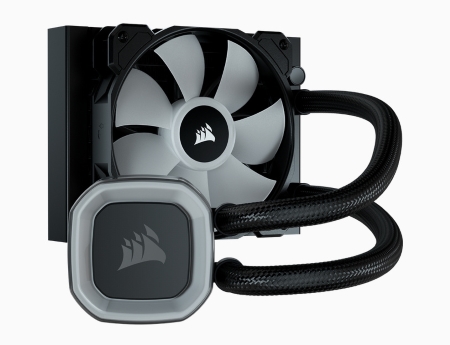 Ventilador P/CPU Corsair (Cw-9060052-Ww) Hydro H55 Argb 120mm, 1*Fan, enfriamiento Líquido