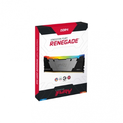 Memoria RAM Kingston FURY Renegade RGB DDR4, 4000MHz, 8GB, Non-ECC, CL19, XMP
