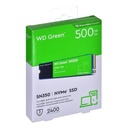 SSD Western Digital WD Green SN350 NVMe, 500GB, PCI Express 3.0, M.2