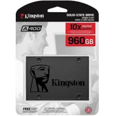 Unidad SSD 2.5" Kingston 960GB (Sa400S37/960G) SATA3, 7mm, 3D Nand