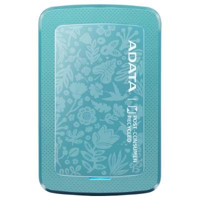 Disco Duro Externo Adata HC300 Eco 2.5", 2TB, USB 3.2, Verde - para Mac/PC