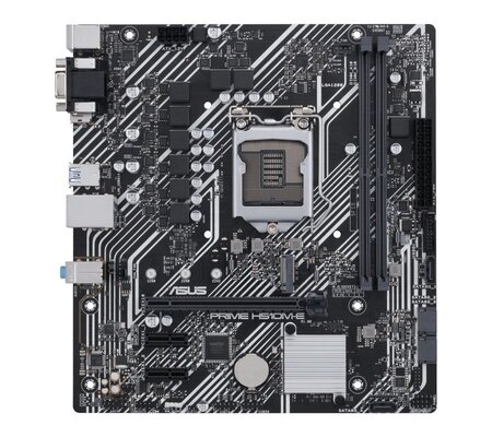 Tarjeta Madre ASUS PRIME H510M-K R2.0 - Socket 1200 - 2x DDR4 - 2133/2933/3200(OC)MHz - HDMI - VGA - USB 2.0/3.2 - Micro ATX