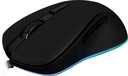 Mouse Gamer 8200 DPi RGB Theron Gm750 USB 6 Niveles 5 Botones negro