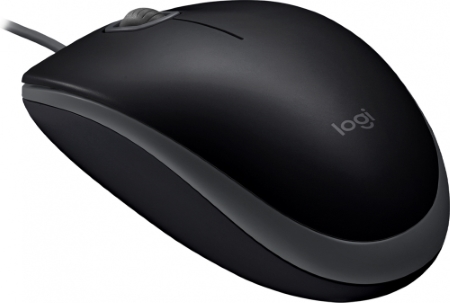 MOUSE LOGITECH ÓPTICO M110 SILENT, ALÁMBRICO, USB, 1000DPI, NEGRO