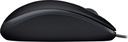MOUSE LOGITECH ÓPTICO M110 SILENT, ALÁMBRICO, USB, 1000DPI, NEGRO