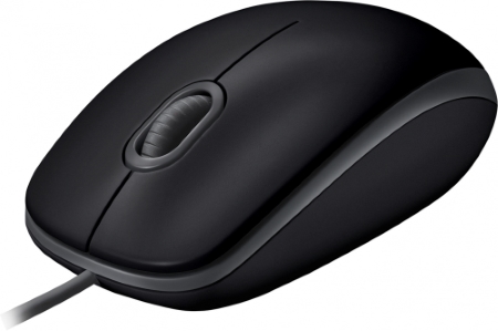 MOUSE LOGITECH ÓPTICO M110 SILENT, ALÁMBRICO, USB, 1000DPI, NEGRO
