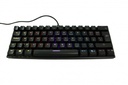 Teclado Gamer Ocelot Gaming OGMK03 RGB, Teclado Mecánico, Switch Blue, Alámbrico, Negro (Español)