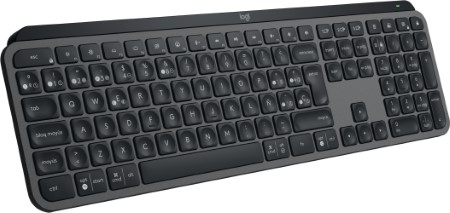 Teclado Logitech Mx Keys S, Inalámbrico, RF Wireless/Bluetooth, Grafito (Español)