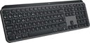 Teclado Logitech Mx Keys S, Inalámbrico, RF Wireless/Bluetooth, Grafito (Español)
