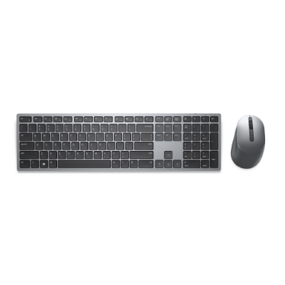 Kit Teclado y Mouse Dell Km7321W/Inalámbrico/USB/Bluetooth/gris/580-Ajiy/