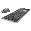 Kit Teclado y Mouse Dell Km7321W/Inalámbrico/USB/Bluetooth/gris/580-Ajiy/
