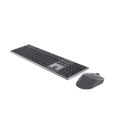 Kit Teclado y Mouse Dell Km7321W/Inalámbrico/USB/Bluetooth/gris/580-Ajiy/