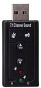 Adaptador Tarjeta De Sonido Usb 7.1 Canales Audio 3d