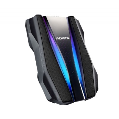 Disco Duro Externo ADATA HD770G - 2.5" - 2TB - USB 3.2 - Windows/Mac/Linux - RGB/Negro