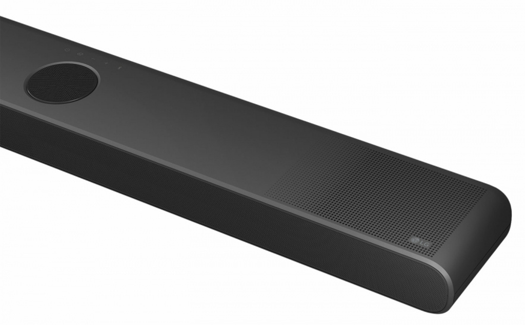 LG Barra de Sonido con Subwoofer Sound Bar S77S, Bluetooth, Inalámbrico, 3.1.3 Canales, 400W RMS, Negro