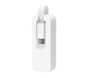 Adaptador de Red TP-Link USB Tipo C a RJ45 Gigabit Ethernet 1 Pto Ethernet RJ45 y 1 Pto USB 3.0 S.O SoportAños Win 10/8.1/8/7 Mac OS S.O Chrome Linu x  Ubuntu
