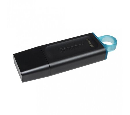Memoria USB Kingston DataTraveler Exodia, 64GB, USB A, Negro