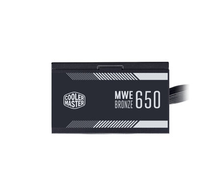 Fuente de Poder Cooler Master MWE 650 BRONZE V2 80 PLUS Bronze, 20+4 pin ATX, 120mm, 650W