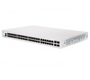 Switch Cisco Gigabit Ethernet 250 Series, 48 Puertos 10/100/1000Mbps + 4 Puertos SFP, 104 Gbit/s, 8.000 Entradas - Administrable