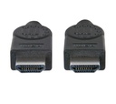 Cable HDMI, Manhattan, 323222, 1.4 M-M 3.0M+Ethernet, de Alta Velocidad